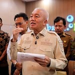 Gubernur Kalsel Muhidin Tegaskan Dana Rp5,1 Triliun Bukan Milik Pemkot Banjarbaru Gubernur Kalimantan Selatan H. Muhidin memberikan keterangan