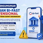 Bank Kalsel Hentikan Sementara Layanan BI-FAST Konvensional, Nasabah Diimbau Atur Jadwal Transaksi Pemeliharaan sistem BI-FAST Bank Kalsel