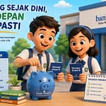 Bangun Generasi Cerdas Finansial, Bank Kalsel Ajak Pelajar Biasakan Menabung Sejak Dini RAJIN MENABUNG