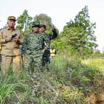 Gubernur Muhidin Pastikan Air Irigasi Cindai Alus Mengalir ke Titik Karhutla Guntung Damar Pemprov-Kalsel