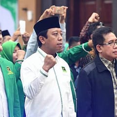 Strategi PPP Menangkan Duet Ganjar dan Gus Yasin Ketua Umum DPP PPP romahurmuziy tengah