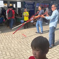 Pekan AKSEL 2026 Hadirkan Permainan Tradisional Banua, Pengunjung Antusias Ikuti Balogo hingga Sumpit seru nya pekan aksel bank kalsel
