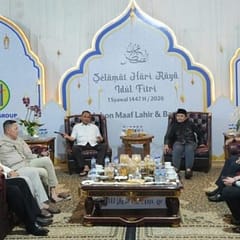 Silaturahmi Idulfitri 1447 H di Kediaman Wagub Kalsel Berlangsung Hangat dan Penuh Kebersamaan KEDIAMAN WAKIL GUBERNUR KALSEL