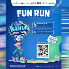 Bank Kalsel Ajak Warga Hidup Sehat dan Melek Digital Lewat Banua QRISTIVAL Fun Run 2026 Fun Run Banua QRISTIVAL