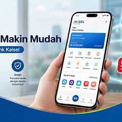 AKSEL by Bank Kalsel Permudah Top Up Dompet Digital Nasabah bank kalsel topup mudah
