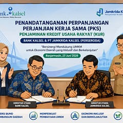 Bank Kalsel dan Jamkrida Kalsel Perkuat Sinergi, Dorong UMKM Naik Kelas melalui Penjaminan KUR Bank Kalsel dan Jamkrida Kalsel Perkuat Sinergi