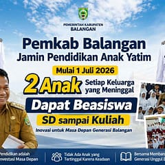 Pemkab Balangan Pastikan Pendidikan Anak Yatim Terjamin hingga Perguruan Tinggi Pemkab-balangan