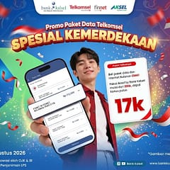 Bank Kalsel dan Telkomsel Tebar Promo bagi Pengguna Aksel Untuk Meriahkan HUT RI Ke-81 Bank Kalsel dan Telkomsel Tebar Promo