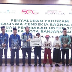 UPZ Bank Kalsel Bersama BAZNAS Buka Jalan Pendidikan, Puluhan Pelajar Dapat Beasiswa UPZ Bank Kalsel Bersama BAZNAS Buka Jalan Pendidikan, Puluhan Pelajar Dapat Beasiswa